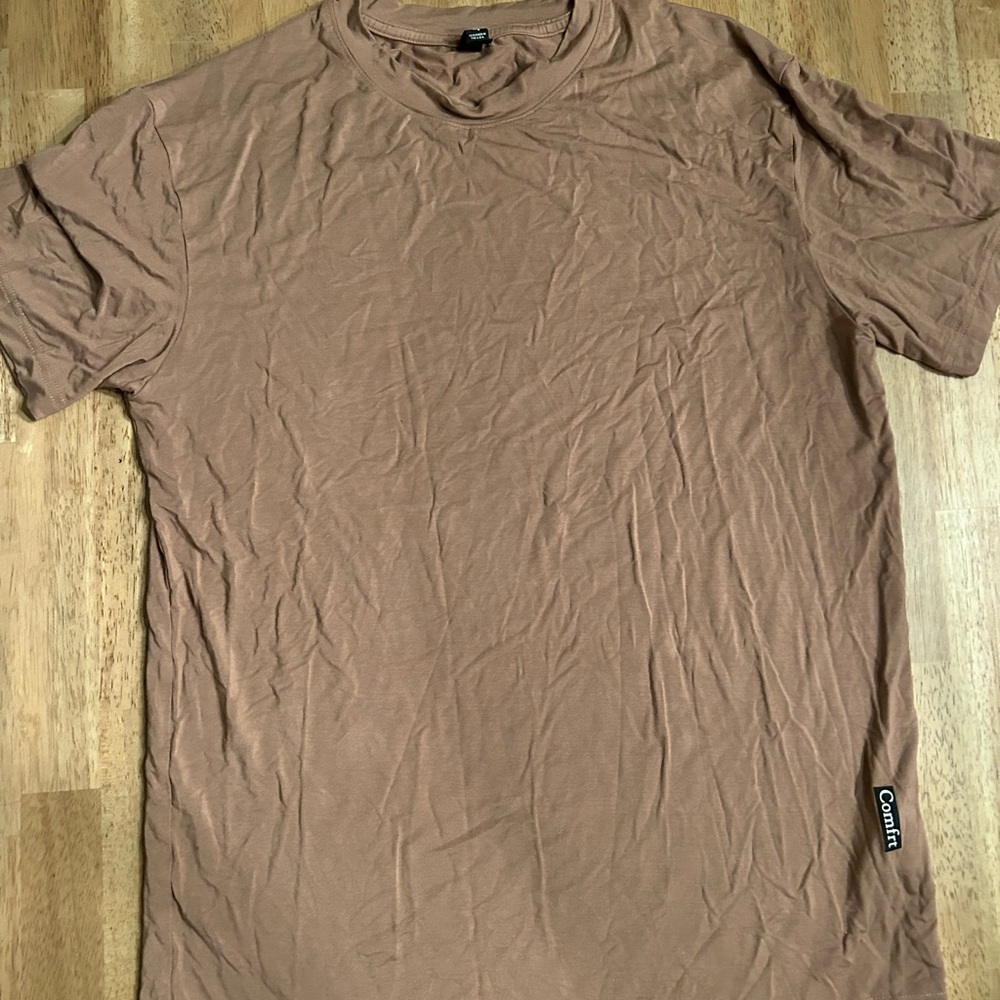 Comfi Brown Short Sleeve Men's Tee